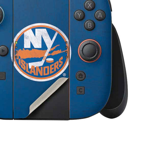 NHL New York Islanders Distressed Nintendo Switch 2 (2025) Joy-Con Controller Skin