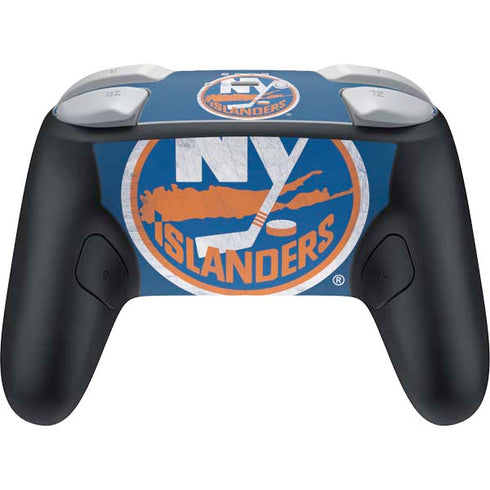 NHL New York Islanders Distressed Nintendo Switch 2 (2025) Pro Controller Skin