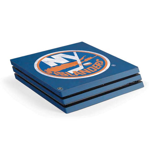NHL New York Islanders Distressed PlayStation PS4 Skins