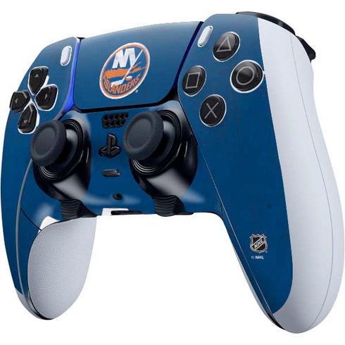 NHL New York Islanders Distressed PS5 DualSense Edge Pro Controller Skin