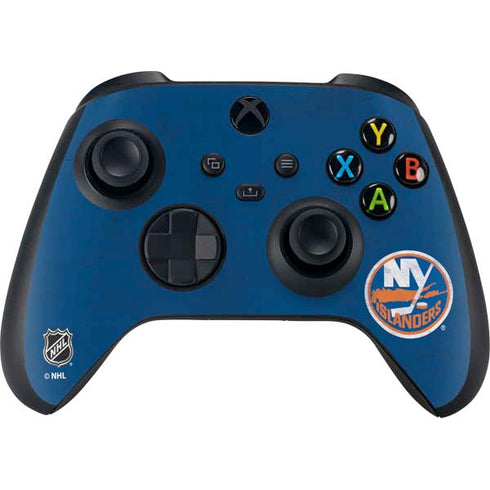 NHL New York Islanders Distressed XBox Series X Digital Edition Bundle Skin