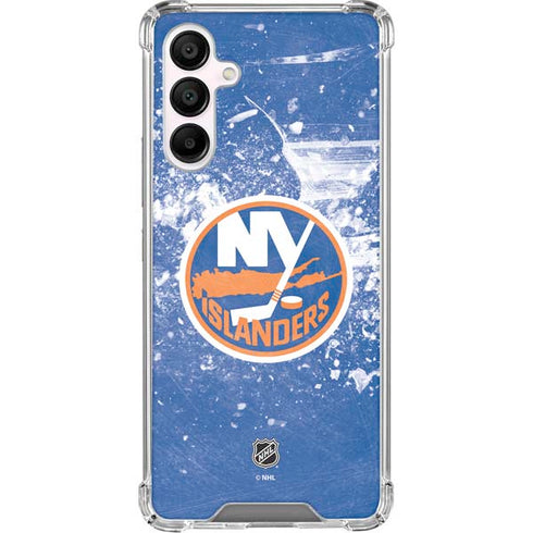 NHL New York Islanders Frozen Galaxy A16 5G Clear Case