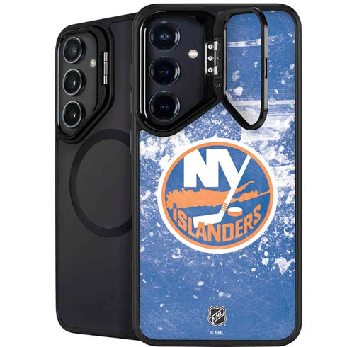 NHL New York Islanders Frozen Galaxy S24 FE Kickstand Case