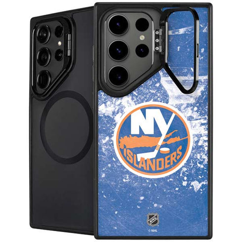 NHL New York Islanders Frozen Galaxy S25 Ultra Kickstand Case