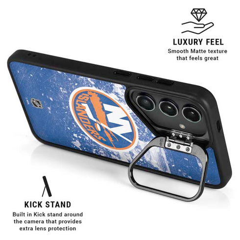 NHL New York Islanders Frozen Galaxy S25 Ultra Kickstand Case