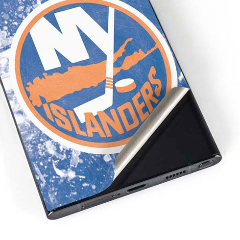 NHL New York Islanders Frozen Galaxy S24 Ultra Skin
