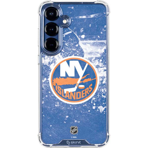 NHL New York Islanders Frozen Galaxy S25 Clear Case