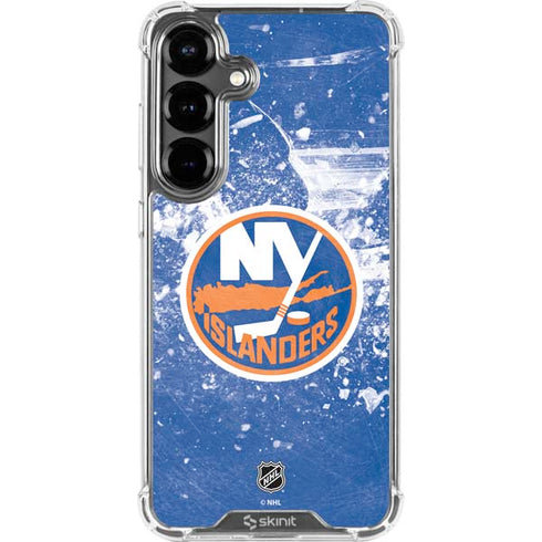 NHL New York Islanders Frozen Galaxy S26 Plus Clear Case