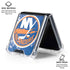 NHL New York Islanders Frozen Galaxy Z Flip6 Clear Case