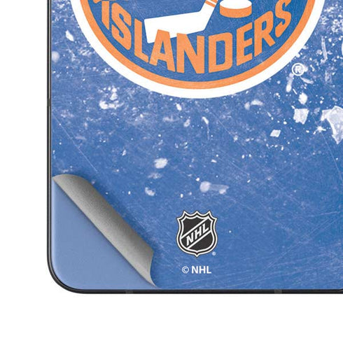 NHL New York Islanders Frozen Galaxy Z Fold5 5G Skin