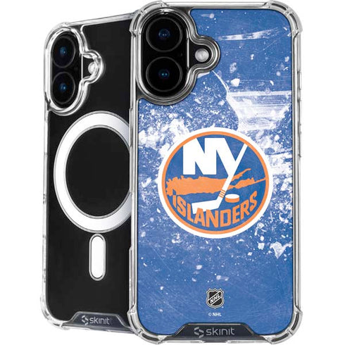 NHL New York Islanders Frozen iPhone 16 MagSafe Case