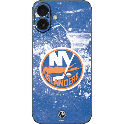 NHL New York Islanders Frozen iPhone 16 Plus Skin