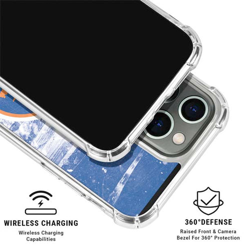 NHL New York Islanders Frozen iPhone 16 Pro Max Clear Case