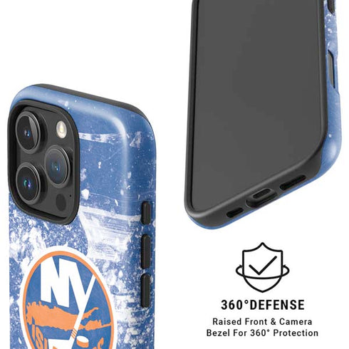 NHL New York Islanders Frozen iPhone 16 Pro Max Magsafe Impact Case