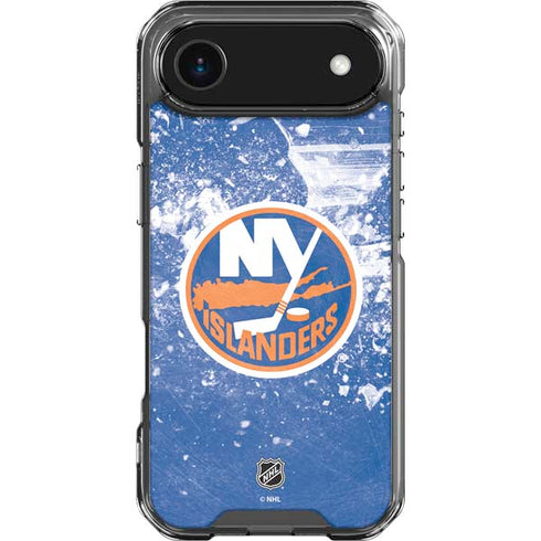 NHL New York Islanders Frozen iPhone 17 Air Clear Case
