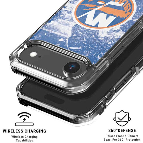 NHL New York Islanders Frozen iPhone 17 Air Clear Case