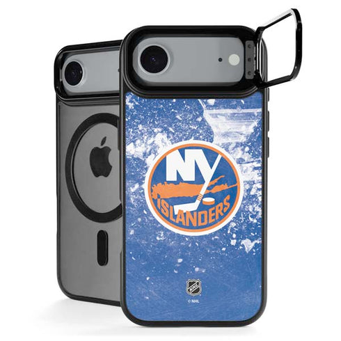 NHL New York Islanders Frozen iPhone 17 Air Kickstand Case