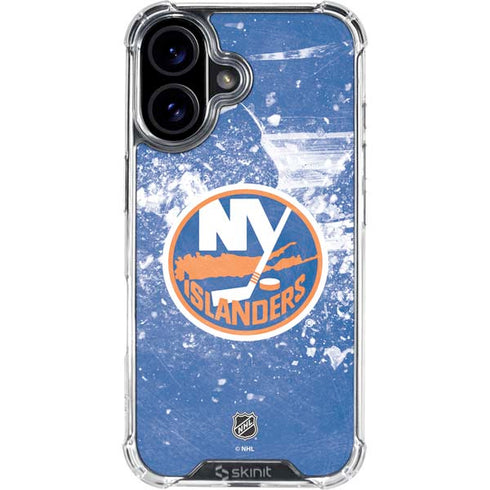NHL New York Islanders Frozen iPhone 17 Clear Case