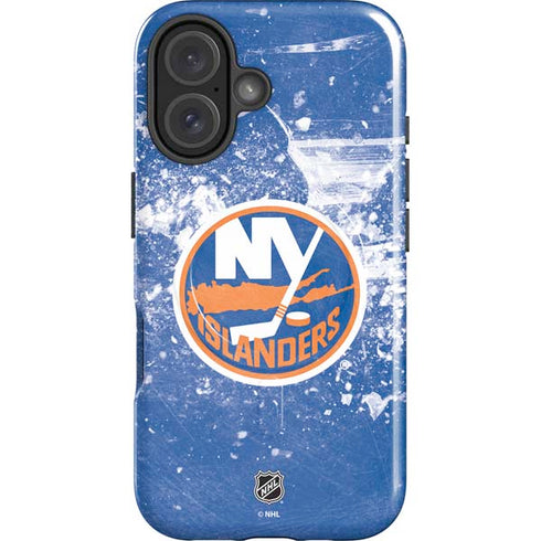NHL New York Islanders Frozen iPhone 17 Magsafe Impact Case