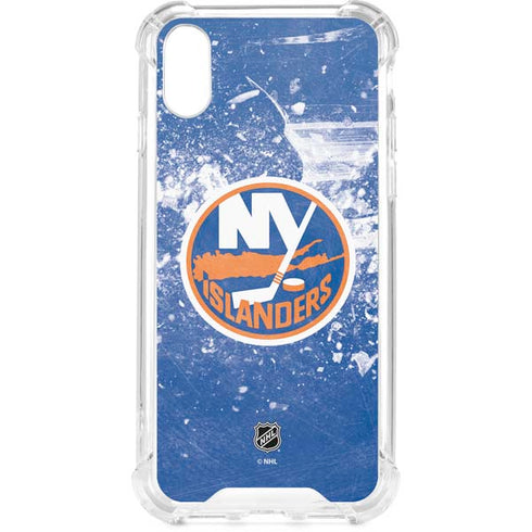 NHL New York Islanders Frozen iPhone XS Clear Case