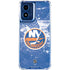 NHL New York Islanders Frozen Moto G 5G (2024) Clear Case