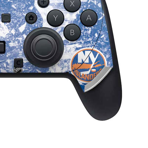NHL New York Islanders Frozen Nintendo Switch 2 (2025) Pro Controller Skin