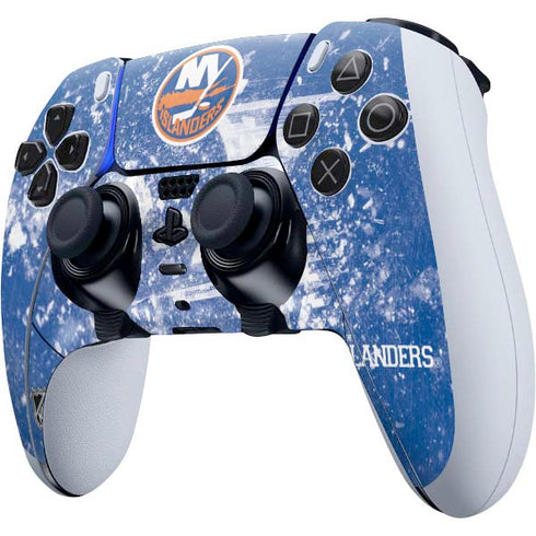 NHL New York Islanders Frozen PS5 DualSense Edge Pro Controller Skin
