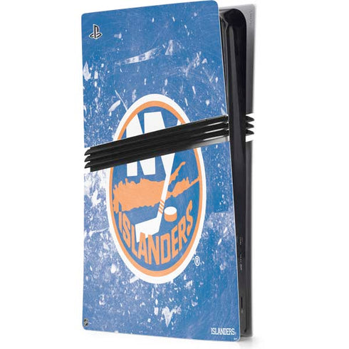 NHL New York Islanders Frozen PS5 Pro Console Skin