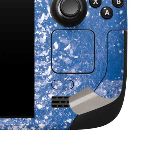 NHL New York Islanders Frozen Steam Deck Handheld Gaming Computer Skin