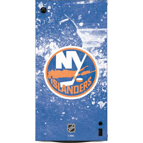 NHL New York Islanders Frozen XBox Series X Digital Edition Console Skin