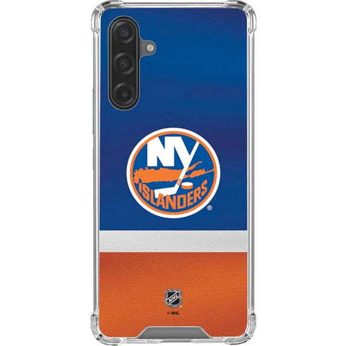 NHL New York Islanders Jersey Galaxy A17 Clear Case