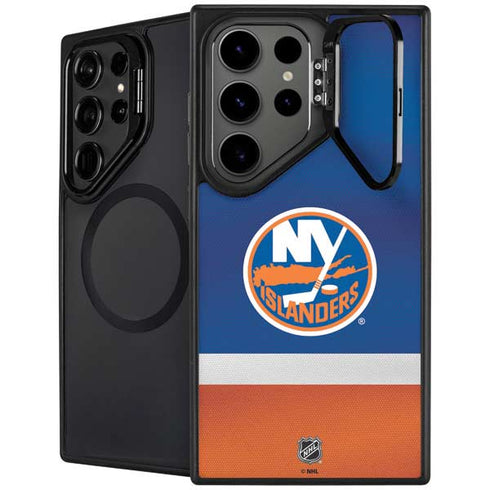 NHL New York Islanders Jersey Galaxy S24 Ultra Kickstand Case