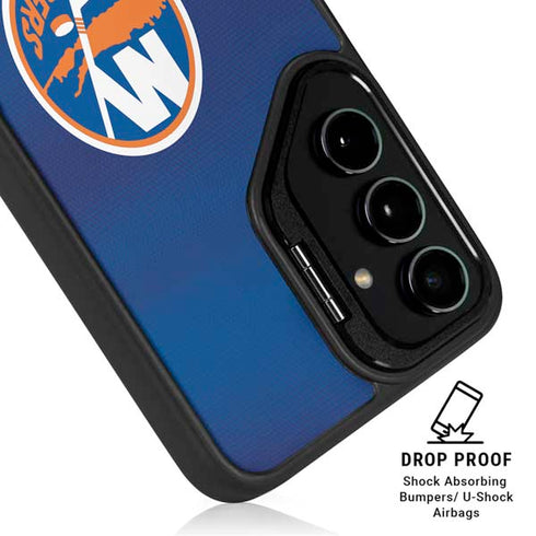 NHL New York Islanders Jersey Galaxy S25 Ultra Kickstand Case