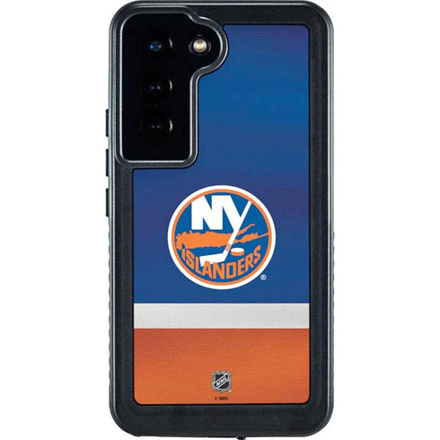 NHL New York Islanders Jersey Galaxy S24 Waterproof Case