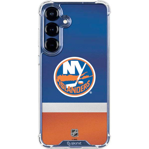 NHL New York Islanders Jersey Galaxy S25 FE Clear Case