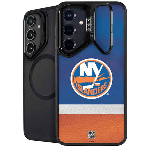 NHL New York Islanders Jersey Galaxy S25 FE Kickstand Case