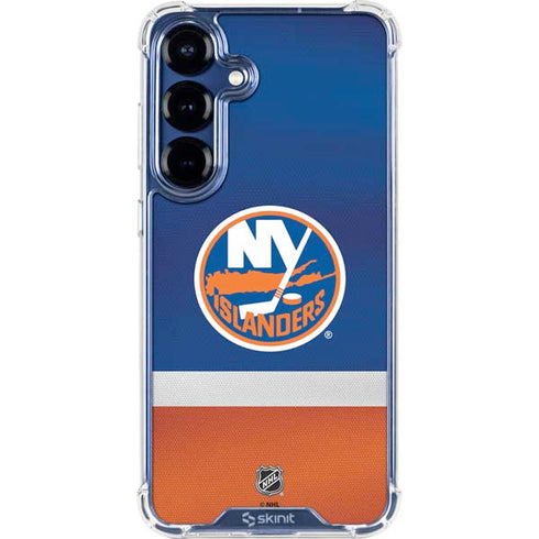 NHL New York Islanders Jersey Galaxy S25 Plus Clear Case
