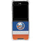 NHL New York Islanders Jersey Galaxy Z Flip6 Clear Case