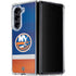 NHL New York Islanders Jersey Galaxy Z Fold5 5G Clear Case