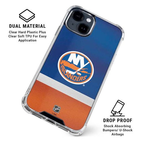 NHL New York Islanders Jersey iPhone 15 Clear Case