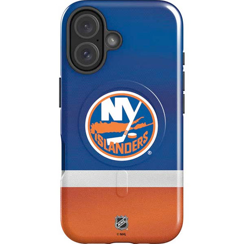 NHL New York Islanders Jersey iPhone 16 Magsafe Impact Case