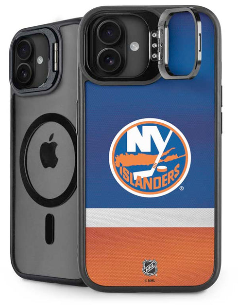 NHL New York Islanders Jersey iPhone 16 Plus Kickstand Case