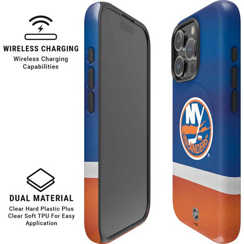 NHL New York Islanders Jersey iPhone 16 Pro Max Magsafe Impact Case