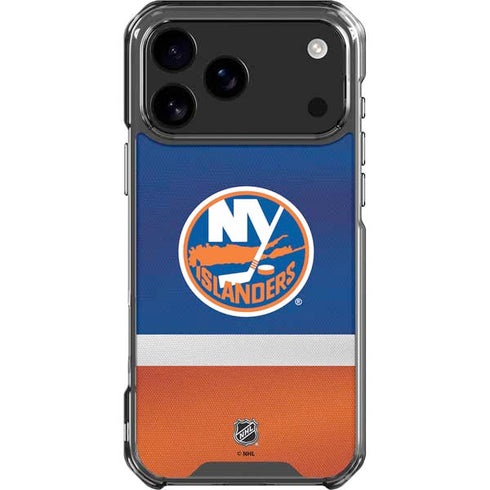 NHL New York Islanders Jersey iPhone 17 Pro Max Clear Case