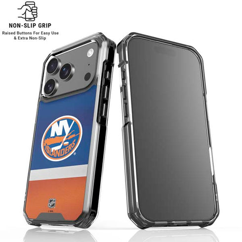 NHL New York Islanders Jersey iPhone 17 Pro Max Clear Case