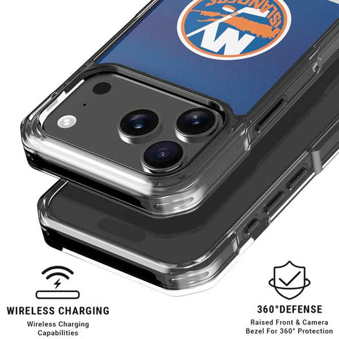 NHL New York Islanders Jersey iPhone 18 Pro Clear Case