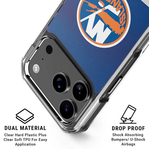 NHL New York Islanders Jersey iPhone 18 Pro Clear Case