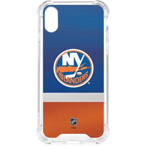 NHL New York Islanders Jersey iPhone XS Clear Case
