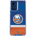 NHL New York Islanders Jersey Moto G 5G (2024) Clear Case
