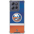 NHL New York Islanders Jersey Moto G Play 5G (2025) Clear Case